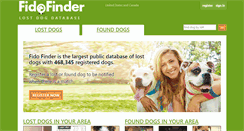 Desktop Screenshot of fidofinder.com