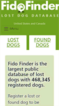 Mobile Screenshot of fidofinder.com